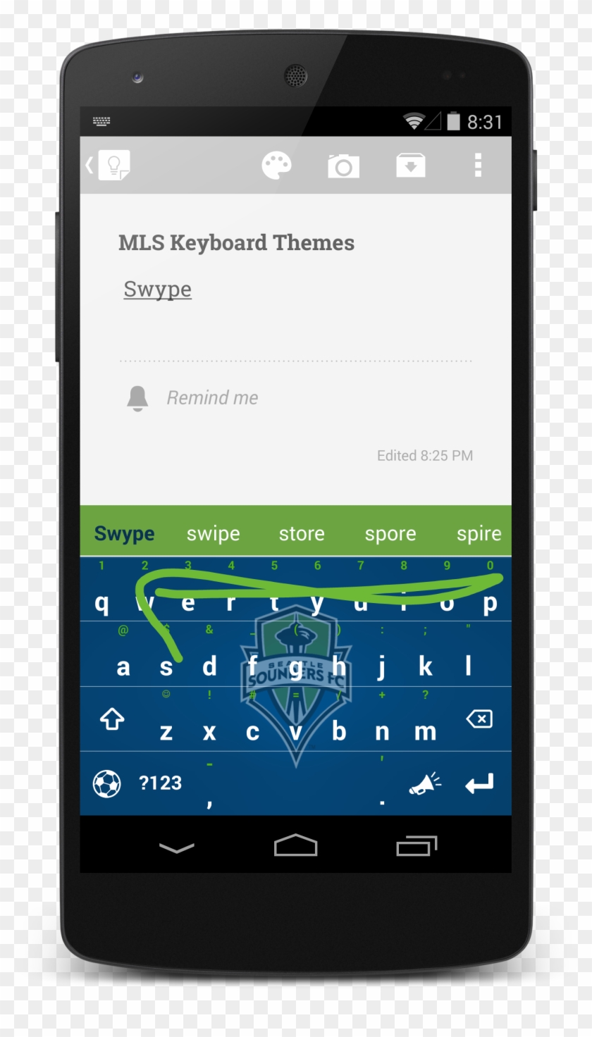 Seattle Sounders Fc - Smartphone Clipart #3557207