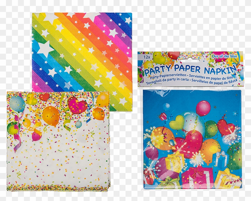 Party Paper Napkin - Napkin Clipart