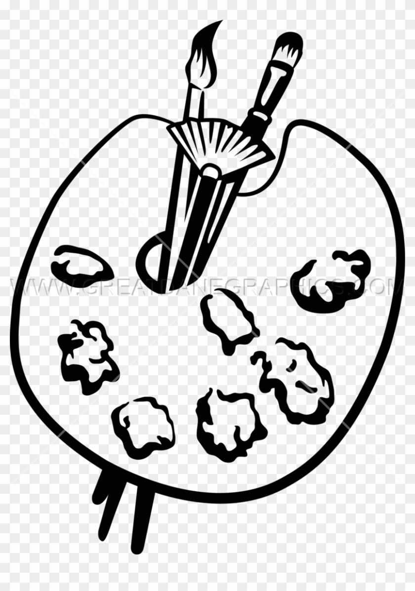 Palette Drawing At Getdrawings - Palette Drawing Png Clipart