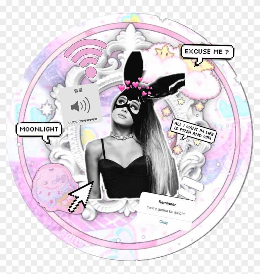 Icon Sticker - Ariana Grande Australian Tour Dates Clipart