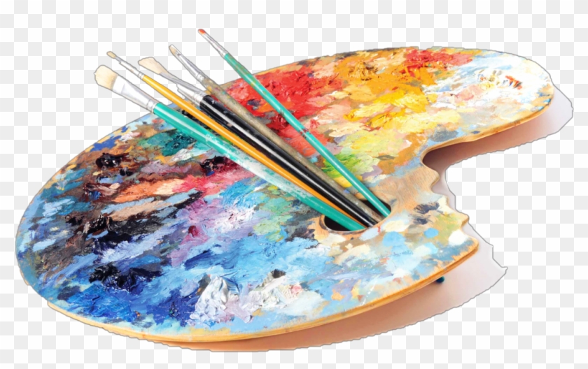 Artist Colour Palette Clipart