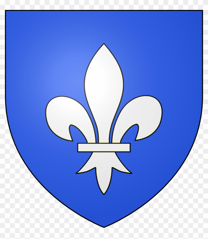 Blason Ville Fr Soissons - Blason Fleur De Lys Clipart #3557990