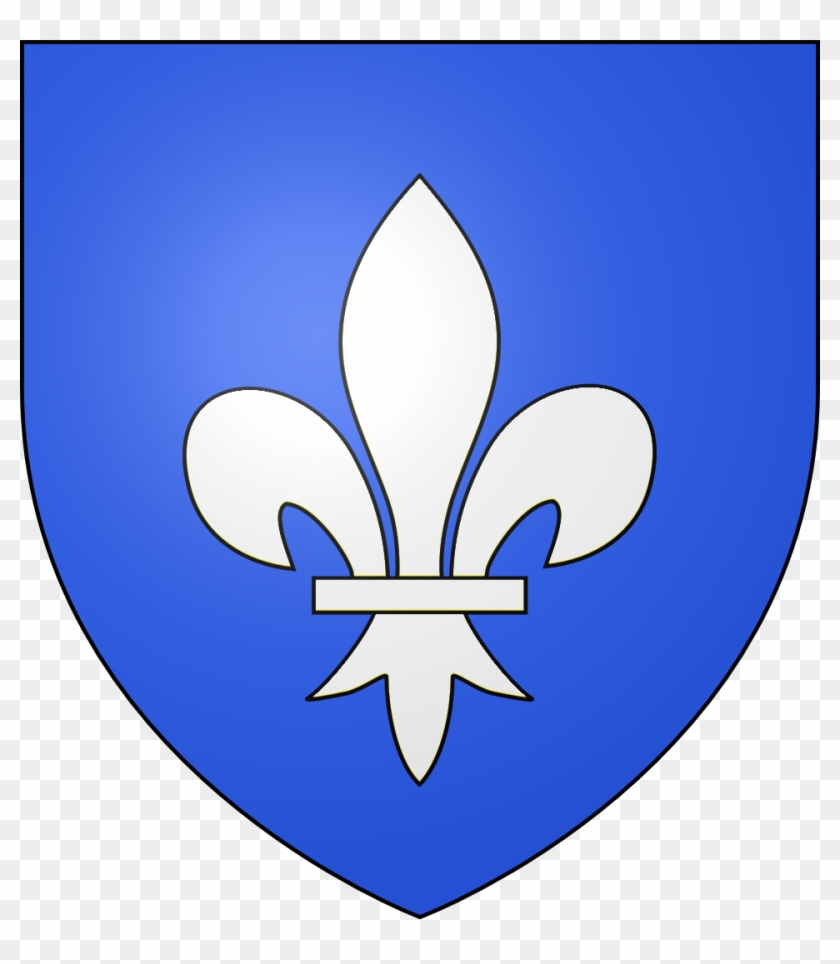 Blason Ville Fr Soissons - Blason Fleur De Lys Clipart