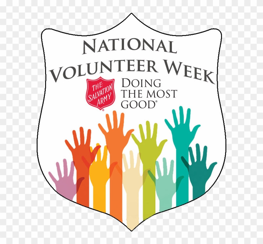 National Volunteer Week Is April 7-13 This Year, And - Hands Raised Transparent Background Clipart #3558264