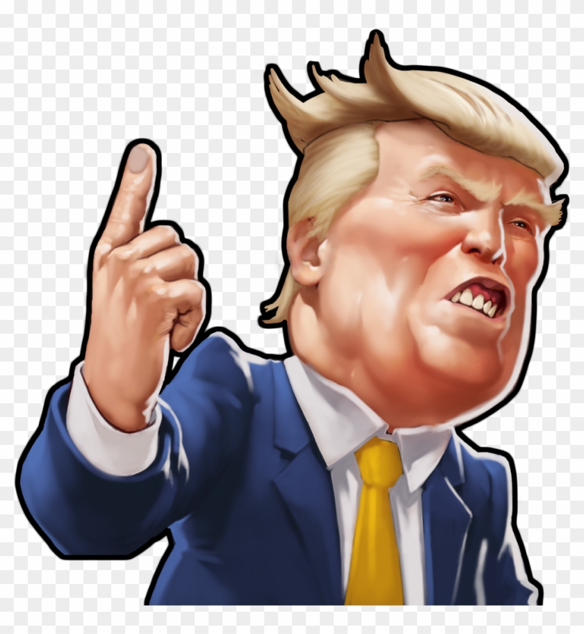 Donald Trump Free Download Best Donald Trump Png Transparent - Cartoon Donald Trump Png Clipart #3558312