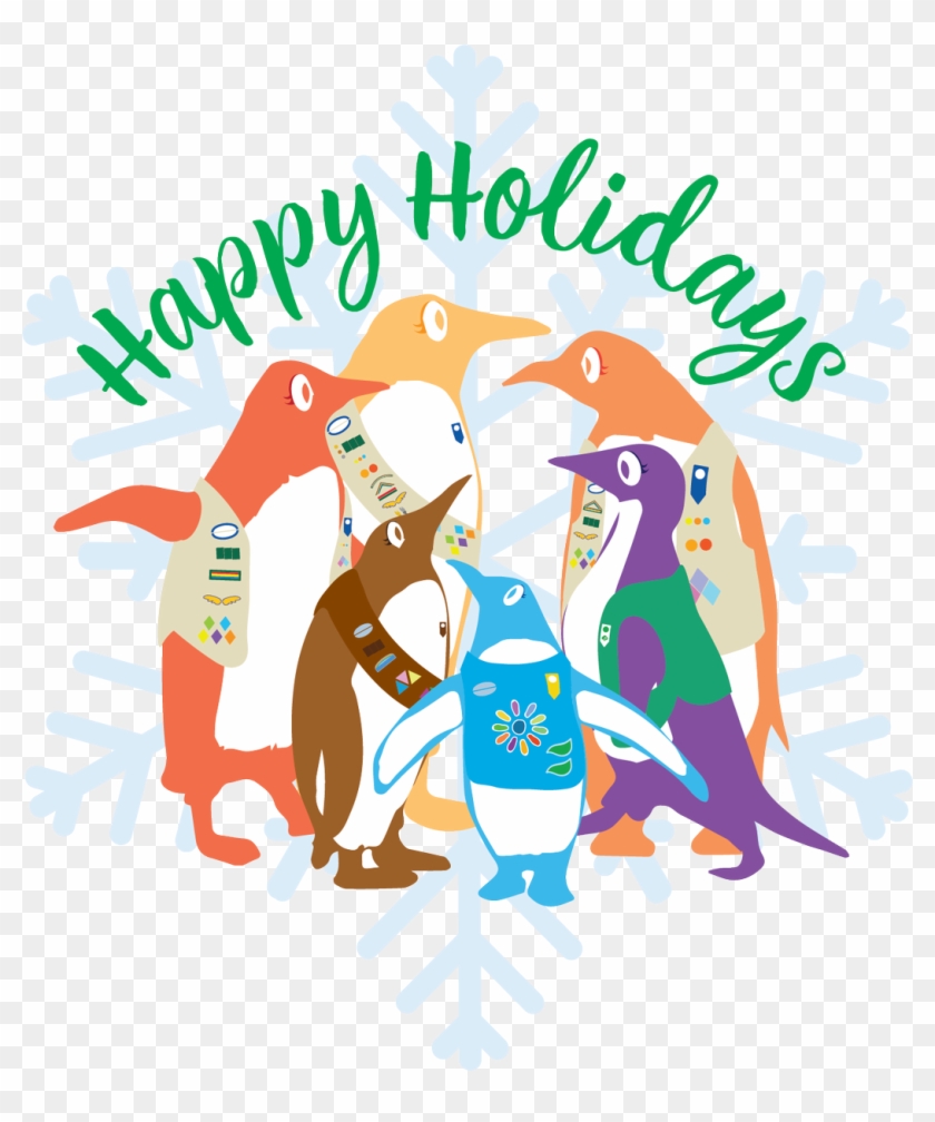 Happy Holidays From Our Family To Yours - Illustration Clipart
