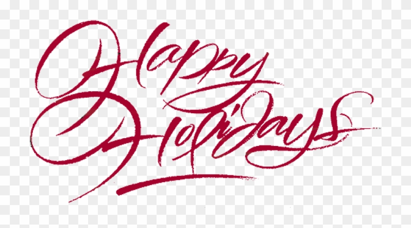 Free Happy Holidays Clip Art - Happy Holidays Clipart Png Transparent Png