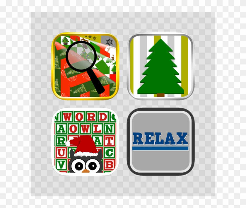 Happy Holiday App Bundle For Ipad 4 - Christmas Tree Clipart #3558778