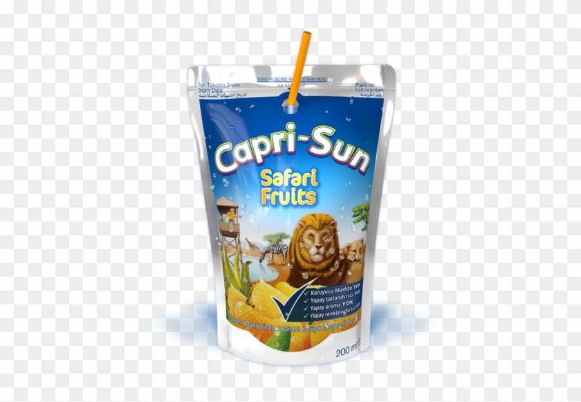 Bu Lezzetli Poşetler Gittiğin Her Yerde Sana Arkadaşlık - Capri Sun Clipart