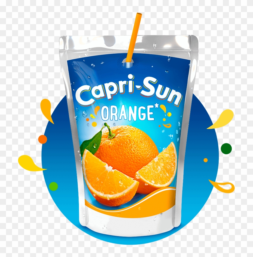 Orange - Capri Sun Orange Clipart