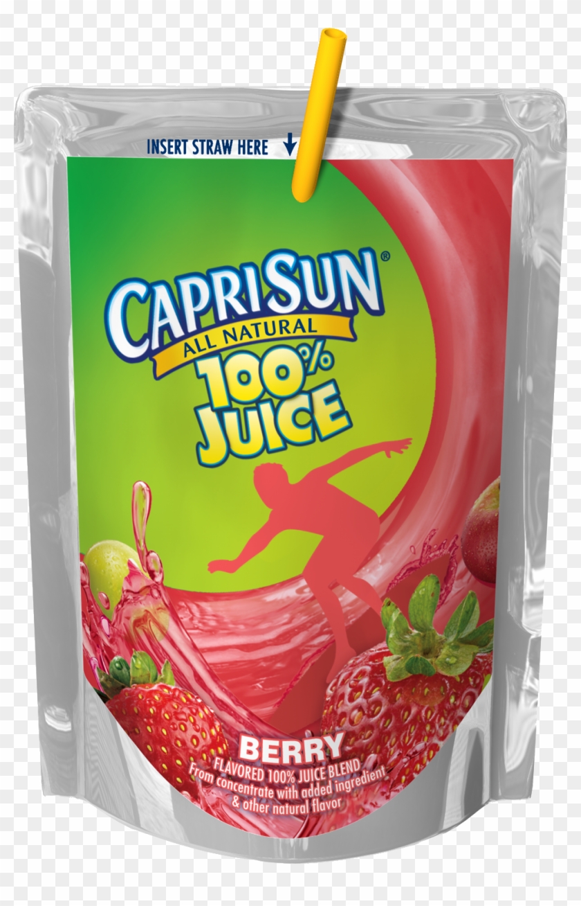 Made With No Artificial Flavors, Colors, Or Preservatives, - Capri Sun Juice Packs Clipart