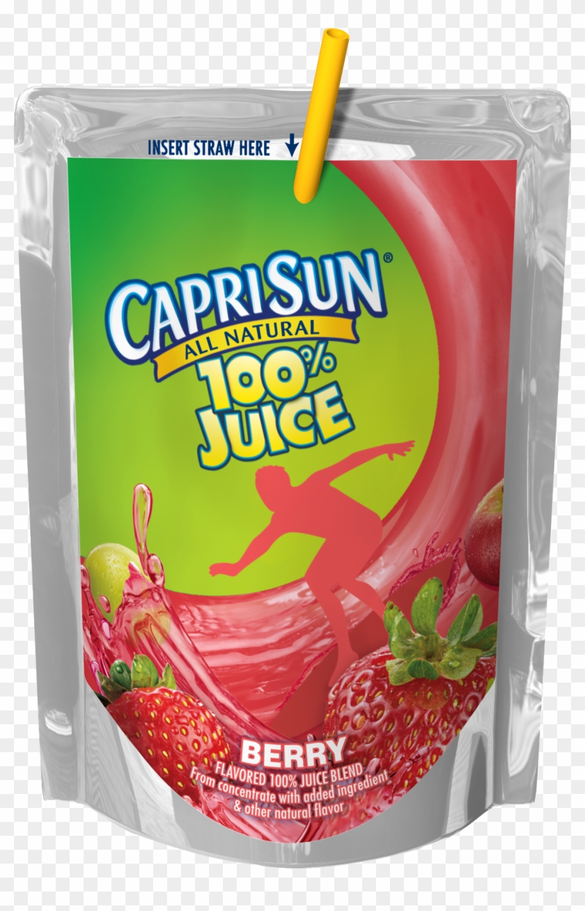 Made With No Artificial Flavors, Colors, Or Preservatives, - Capri Sun Juice Packs Clipart #3559232