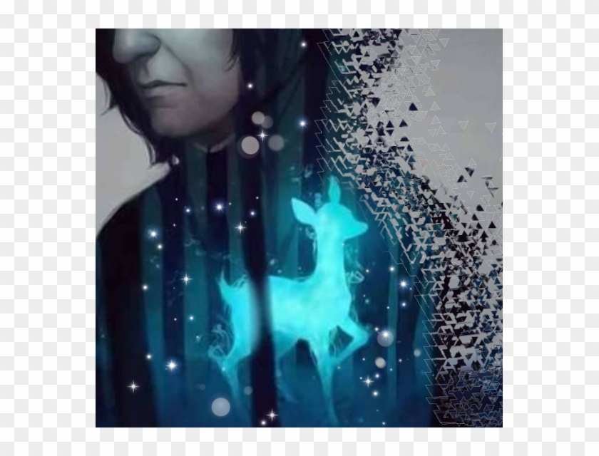 Harrypotter Snape Freetoedit Always Doe Patronus Fondos Harry Potter Patronous Clipart 3559441 Pikpng