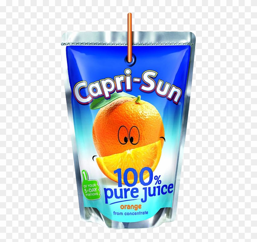 Transparent Capri Sun Made By Totally Transparent - Capri Sun Clipart