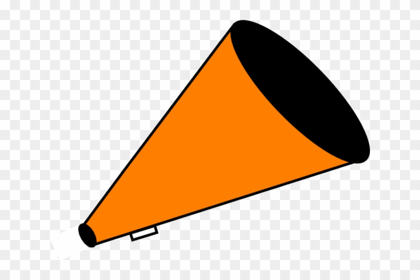 Cheerleading Orange And Black Clipart #3559751