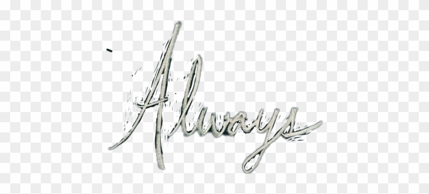 #harrypotter #always #snape #snapeandlily - Calligraphy Clipart