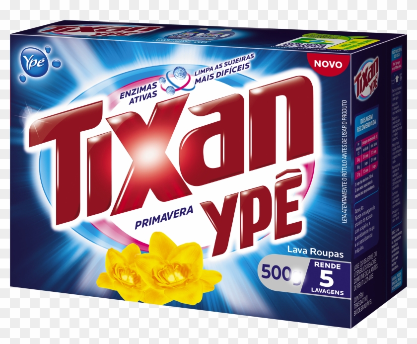 Box 1kg - Sabão Em Pó Tixan 1kg Clipart