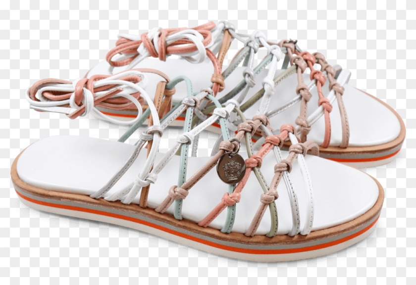 Celia 24 Kid Mignon Multi 2 Modica White Eva Orange - Flip-flops Clipart #3560586