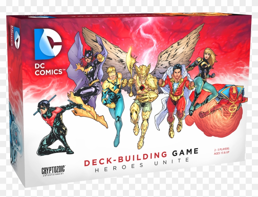 Dc Comics Deck-building Game Heroes Unite - Dc Comics Deck Building Game Heroes Unite Clipart #3560710
