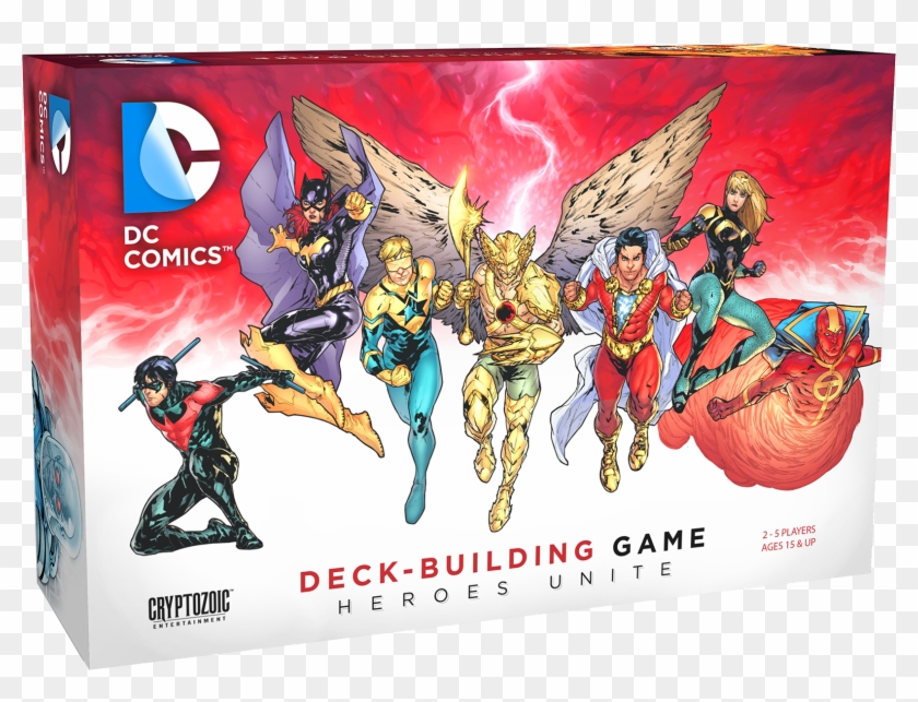 Dc Comics Deck-building Game Heroes Unite - Dc Comics Deck Building Game Heroes Unite Clipart