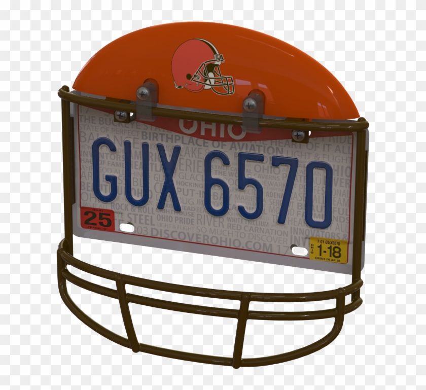 Cleveland Browns Helmet Frame - Cleveland Browns Clipart
