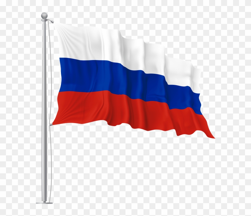 Russia Waving Flag - Флаг Китая Без Фона Clipart