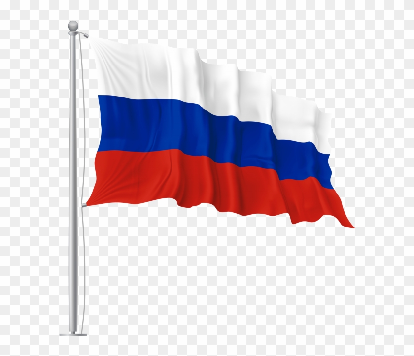 Russia Waving Flag - Флаг Китая Без Фона Clipart #3561197