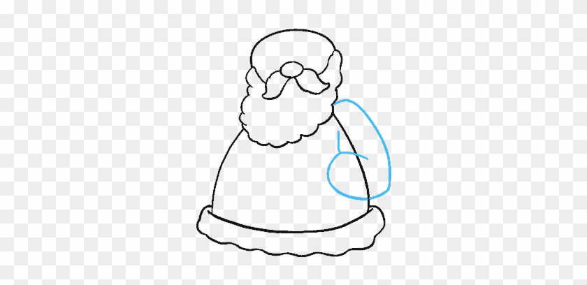 Drawing Beard Step - Cartoon Clipart