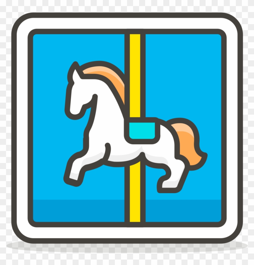 595 Carousel Horse Clipart #3561546