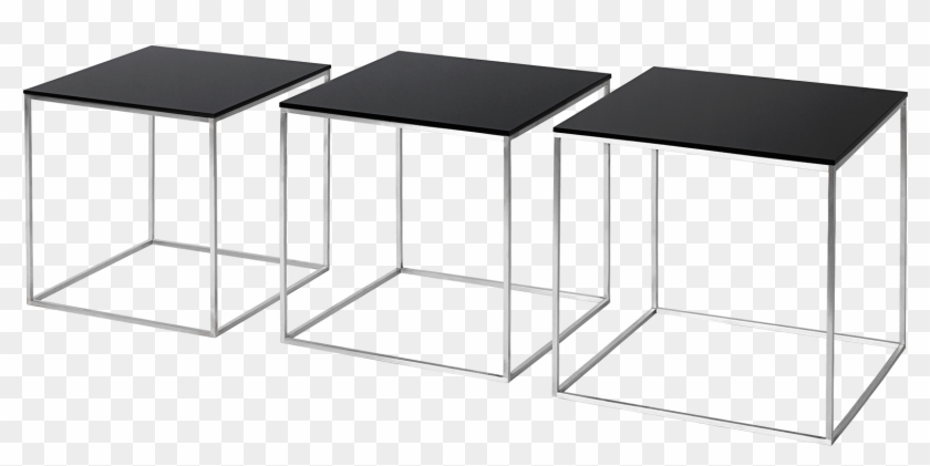 Pk71 Nesting Tables Black - End Tables Clipart #3561652