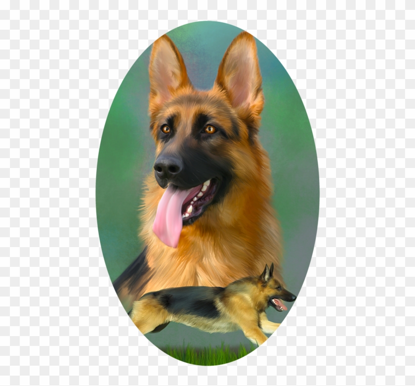 Click And Drag To Re-position The Image, If Desired - German Shepherd Whiskers Clipart #3561697