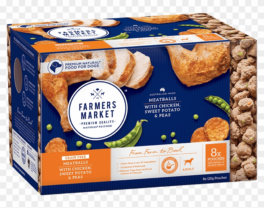Meatballs - Farmers Market Dog Food Clipart #3561875