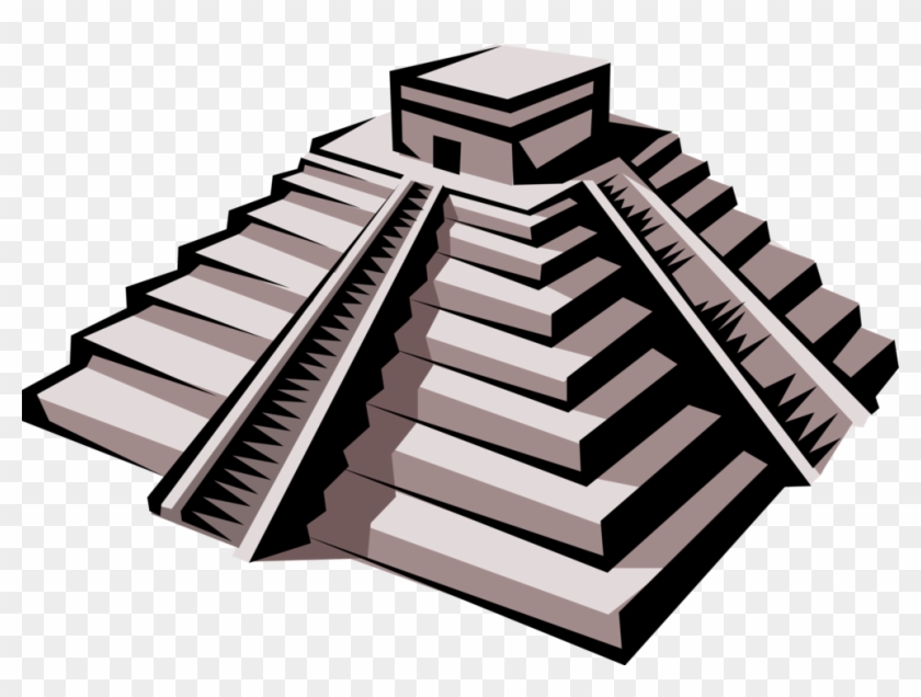 More In Same Style Group - Mayan Temple Clipart - Png Download #3561879