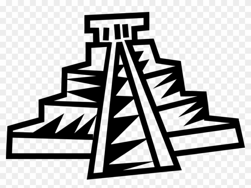 Vector Illustration Of Aztec Mesoamerica Central Mexico Clipart