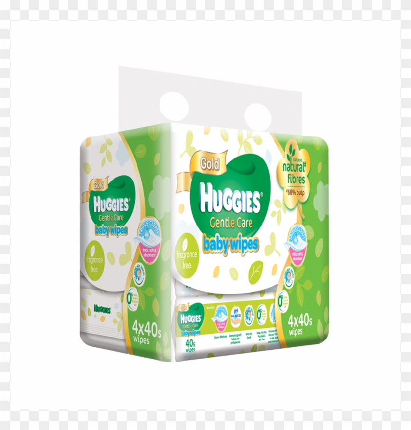 Huggies Gentle Care Baby Wipes Clipart