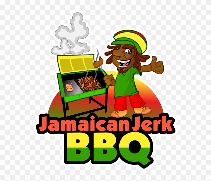 Jamaican Jerk Chicken Cartoon Clipart #3562319