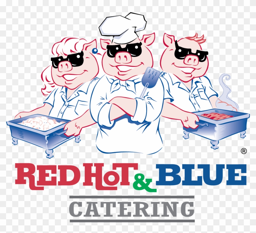 Grill Clipart Staff Bbq - Red Hot & Blue - Png Download #3562628