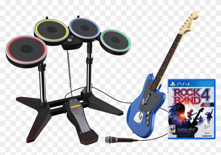 Rock Band Png Transparent Background - Rock Band Rivals Ps4 Clipart #3563079