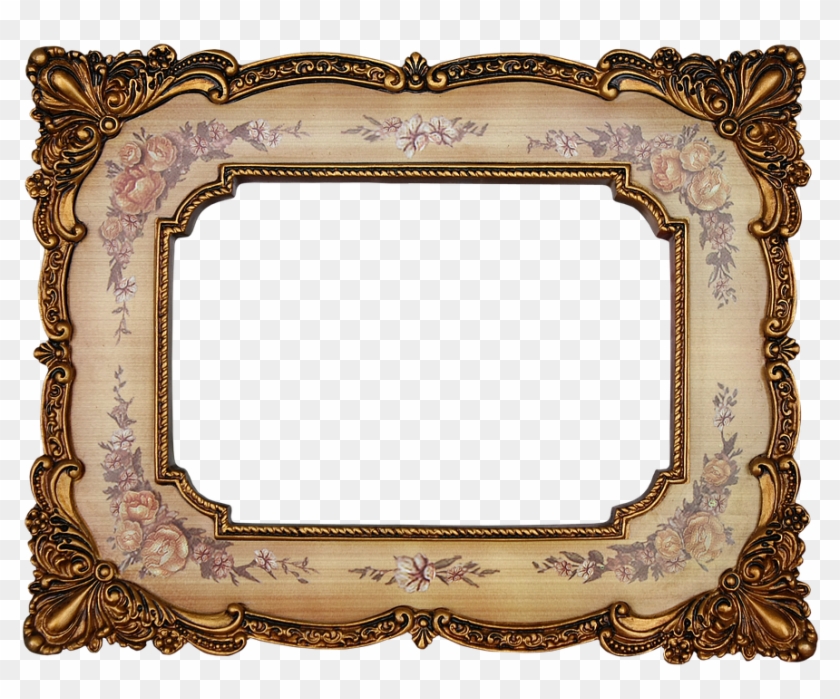 Frame, Vintage Frame, Decorative, Vintage, Antique - Picture Frame Clipart