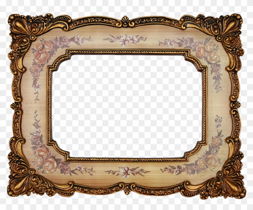 Frame, Vintage Frame, Decorative, Vintage, Antique - Picture Frame Clipart #3563182