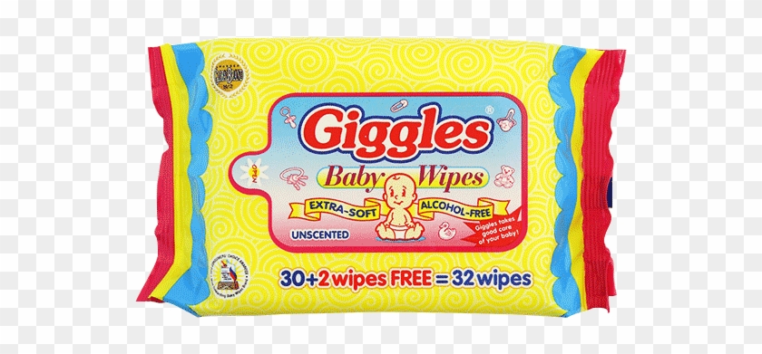 Giggles Baby Wipes 30 2s - Snack Clipart