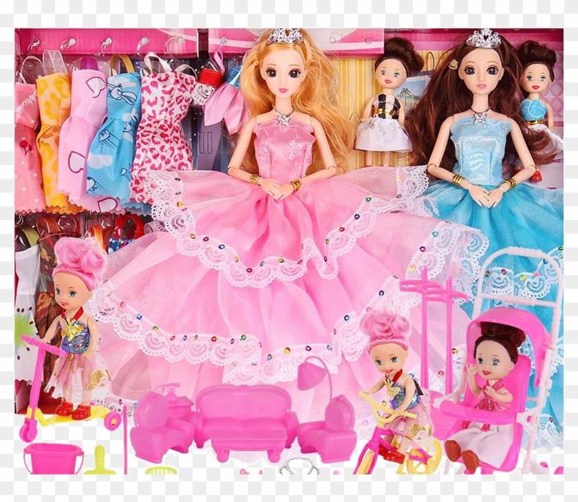 [2 Pieces 80% Off] [send Hao Li] Girl Doll Set Gift - Barbie Clipart