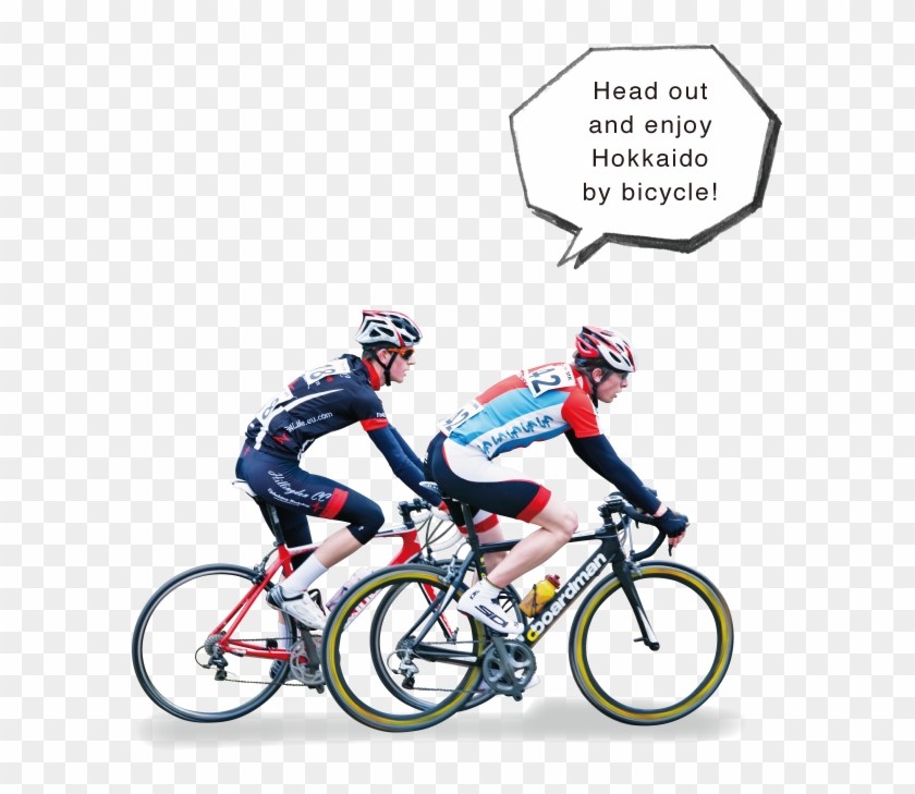 Head Out And Enjoy Hokkaido By Bicycle - Road Bicycle Racing Clipart #3563838