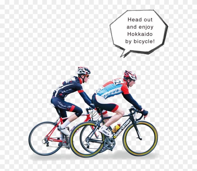 Head Out And Enjoy Hokkaido By Bicycle - Road Bicycle Racing Clipart