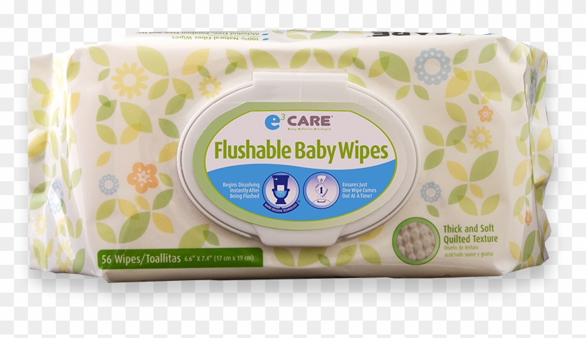Flushable Moist Toilet Wipes - Flushable Baby Wipes Clipart #3563841