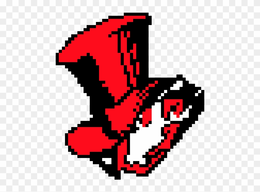 Phantom Thieves - Persona 5 Phantom Thieves Logo Pixel Clipart #3563989