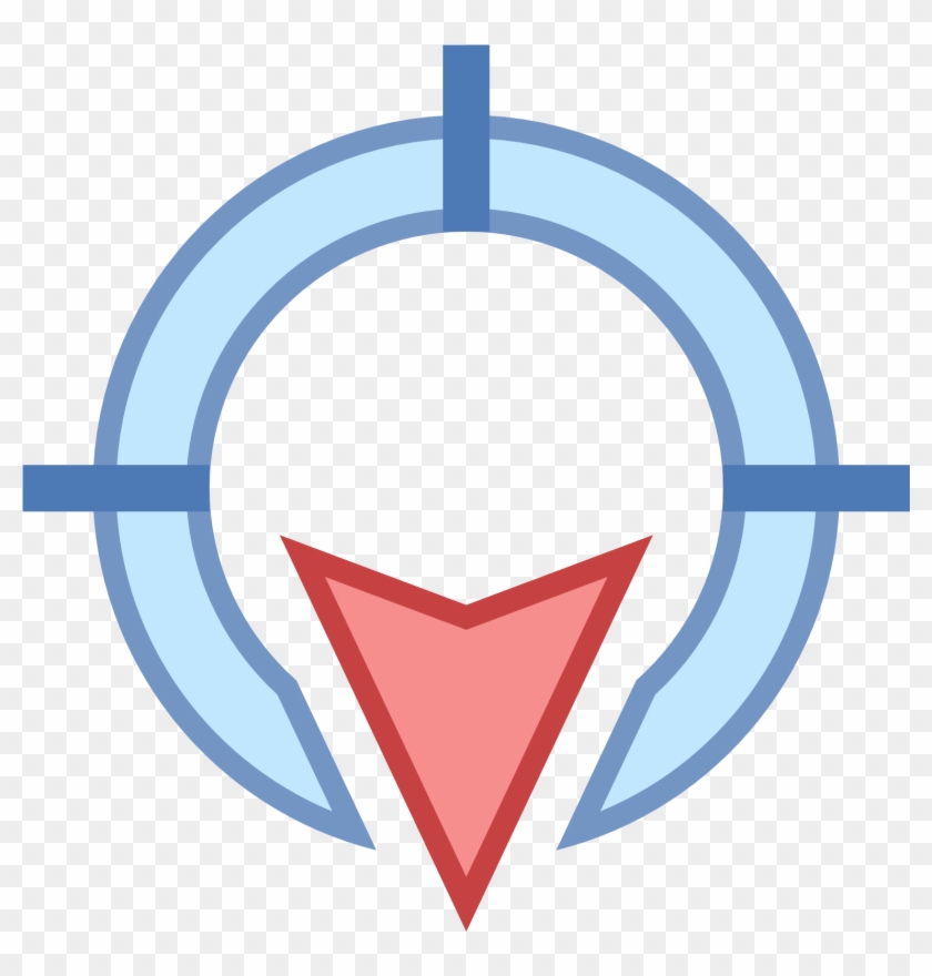 The Object Depicted Is A Circular Compass Shaped Object - Circle Clipart #3564432