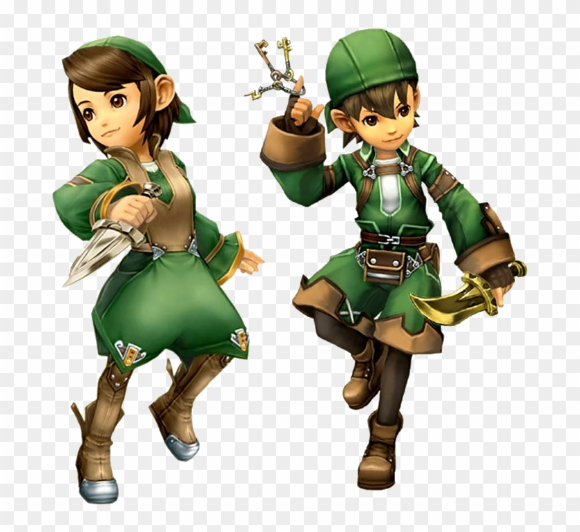 Ff1 Thieves - Final Fantasy Thief Clipart