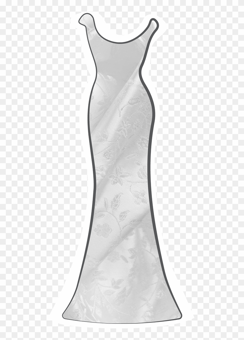 Brocade - Gown Clipart #3564663