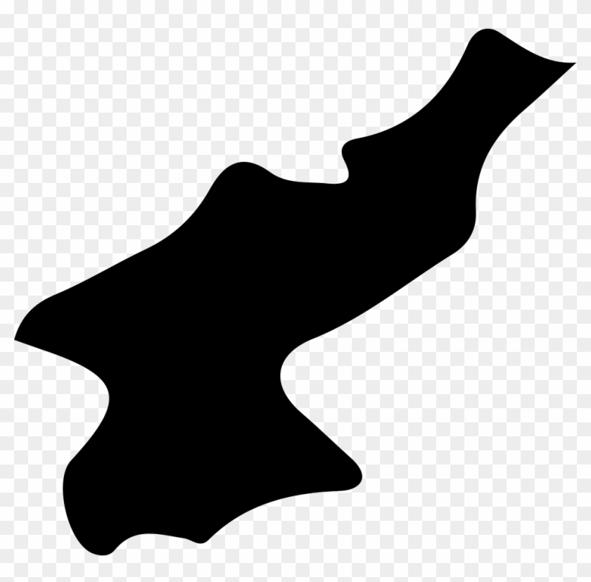 Png File Svg - North Korea Map Shape Clipart